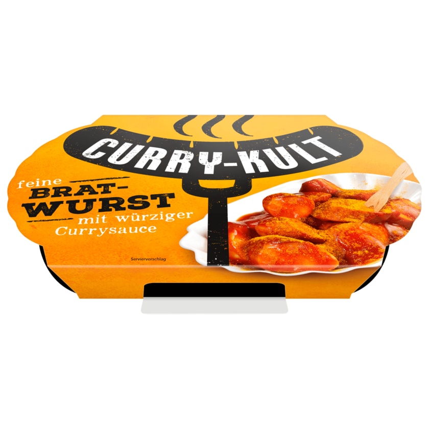 Curry Kult Bratwurst mit Currysauce 220g
